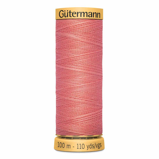 GÜTERMANN Cotton 50 Sewing Thread 100 m Light Coral (4950)