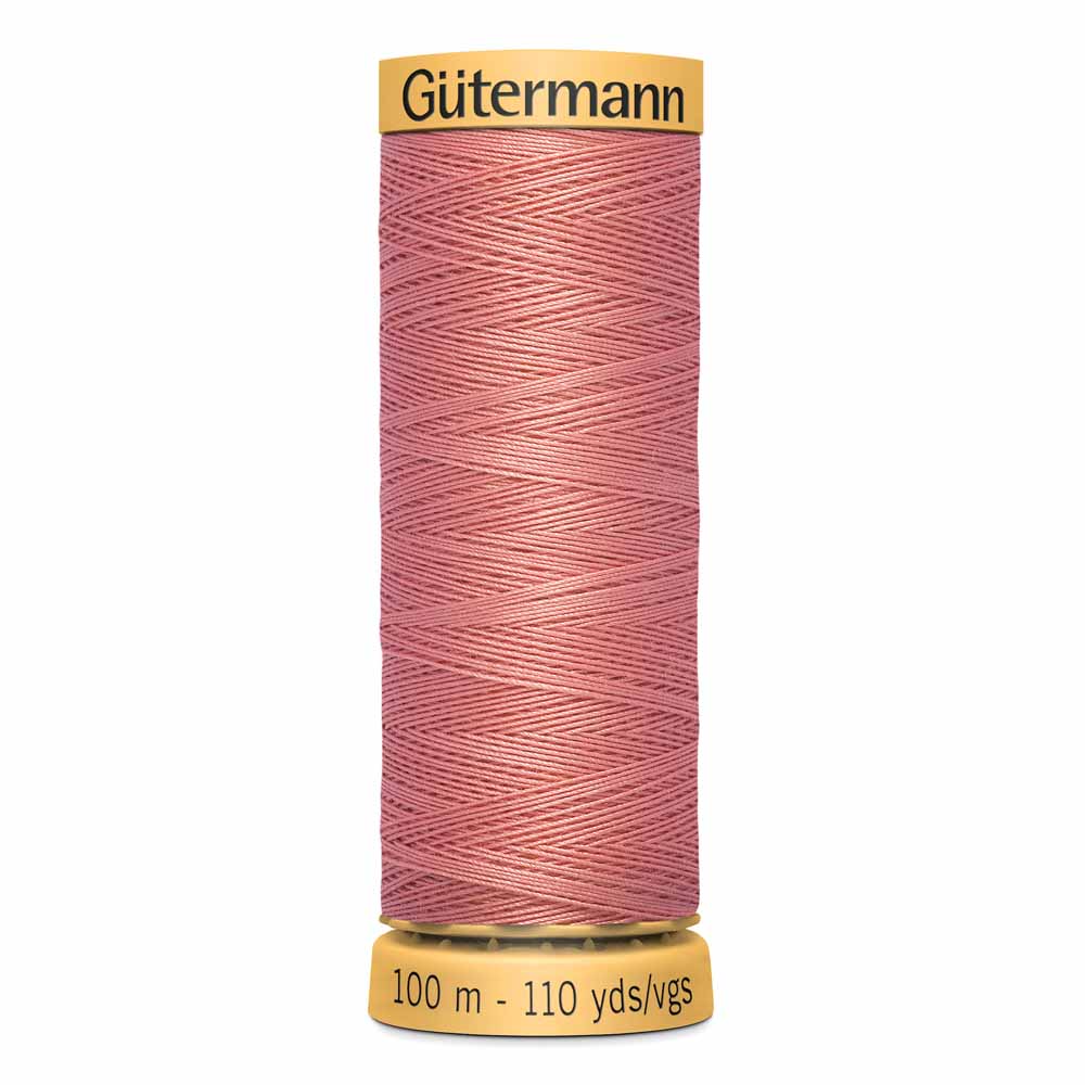 GÜTERMANN Cotton 50 Sewing Thread 100 m Coral (4970)