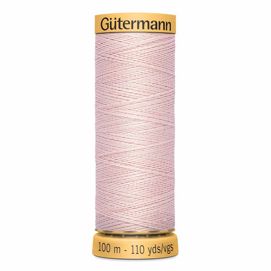 GÜTERMANN Cotton 50 Sewing Thread 50 wt 100 m (109 yd) - Petal Pink