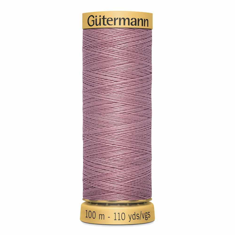 GÜTERMANN Cotton 50wt Thread 100m - Rose Red