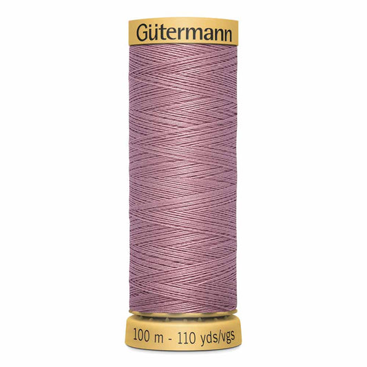 GÜTERMANN Cotton 50 Sewing Thread 50 wt 100 m (109 yd) - Rose Red