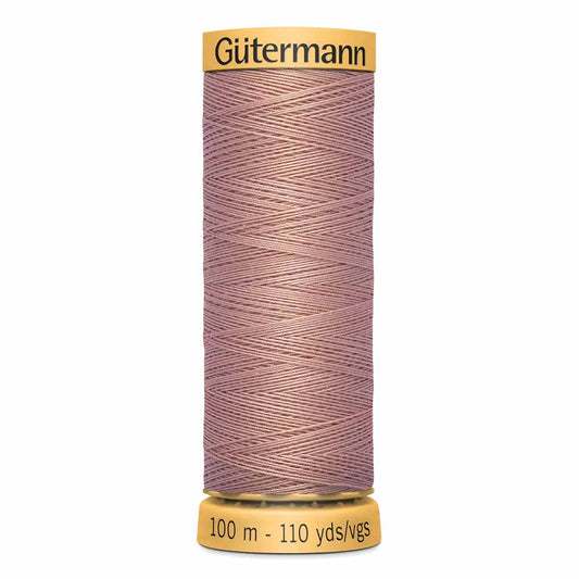 GÜTERMANN Cotton 50 Sewing Thread 50 wt 100 m (109 yd) - Coral Rose