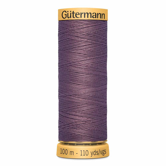 GÜTERMANN Cotton 50 Sewing Thread 50 wt 100 m (109 yd) - Dark Rose