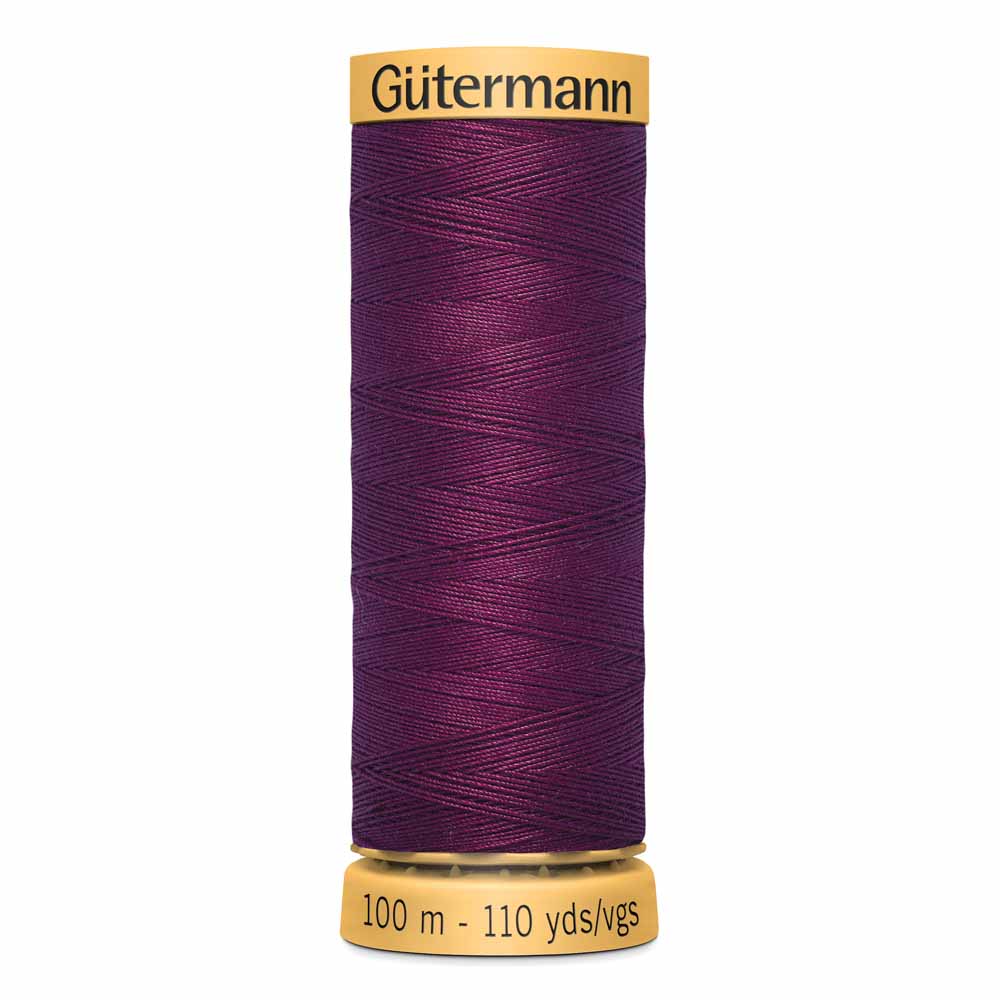 GÜTERMANN Cotton 50wt Thread 100m - Wine