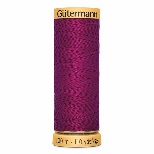 GÜTERMANN Cotton 50 Sewing Thread 50 wt 100 m (109 yd) - Fuchsia