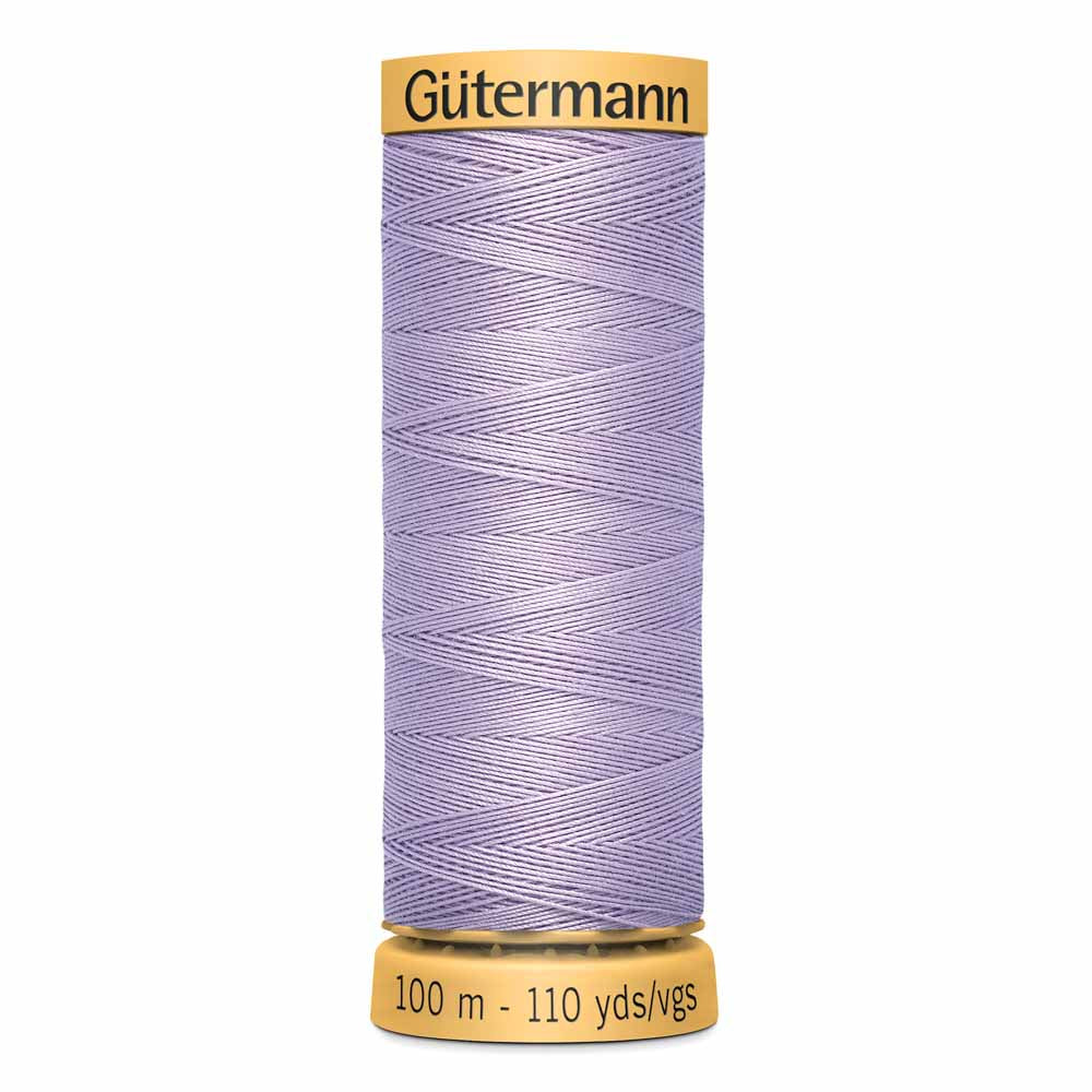 GÜTERMANN Cotton 50 50-Weight Thread 100 m Light Lilac