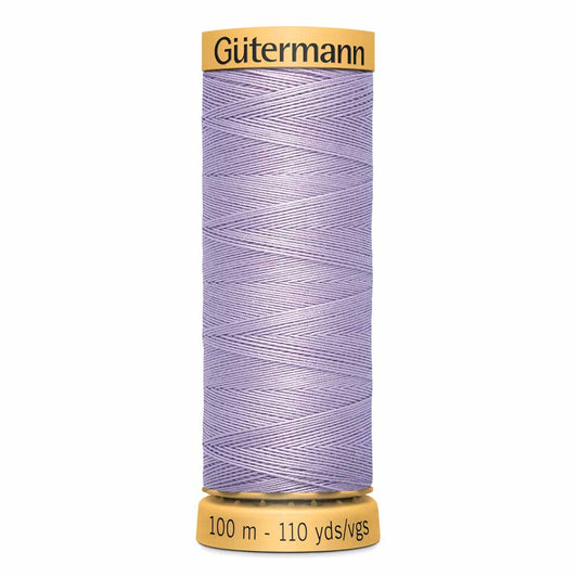 GÜTERMANN Cotton 50 50-Weight Thread 100 m Light Lilac
