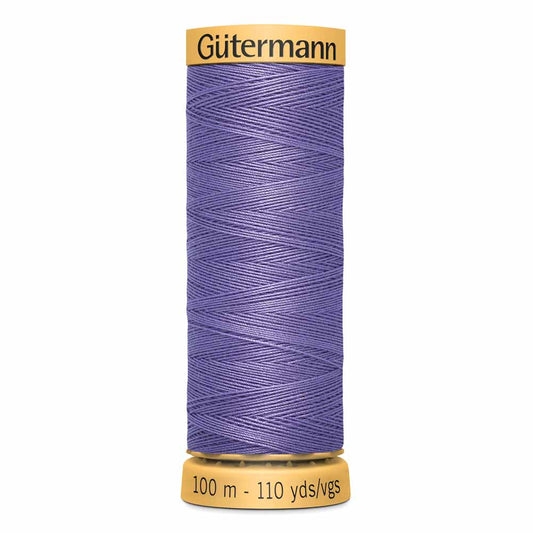 GÜTERMANN Cotton 50 50-Weight Thread 100 m Purple