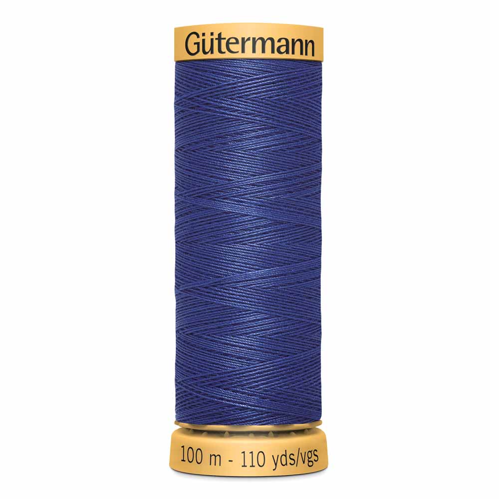 GÜTERMANN Cotton 50 50-Weight Thread 100 m Sea Navy