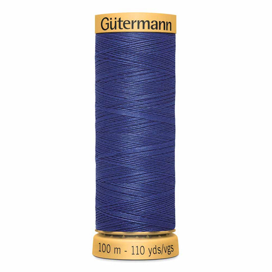 GÜTERMANN Cotton 50 50-Weight Thread 100 m Sea Navy