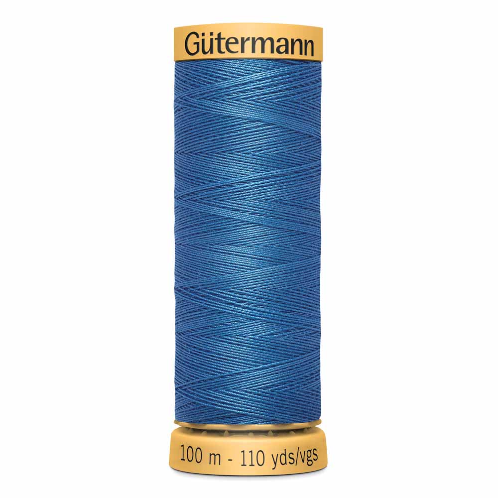 GÜTERMANN Cotton 50 50-Weight Thread 100 m Jay Blue