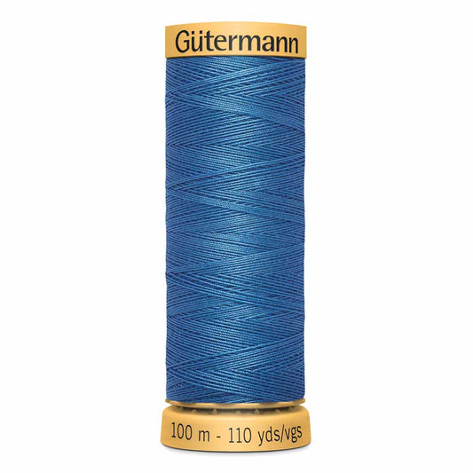 GÜTERMANN Cotton 50 50-Weight Thread 100 m Jay Blue