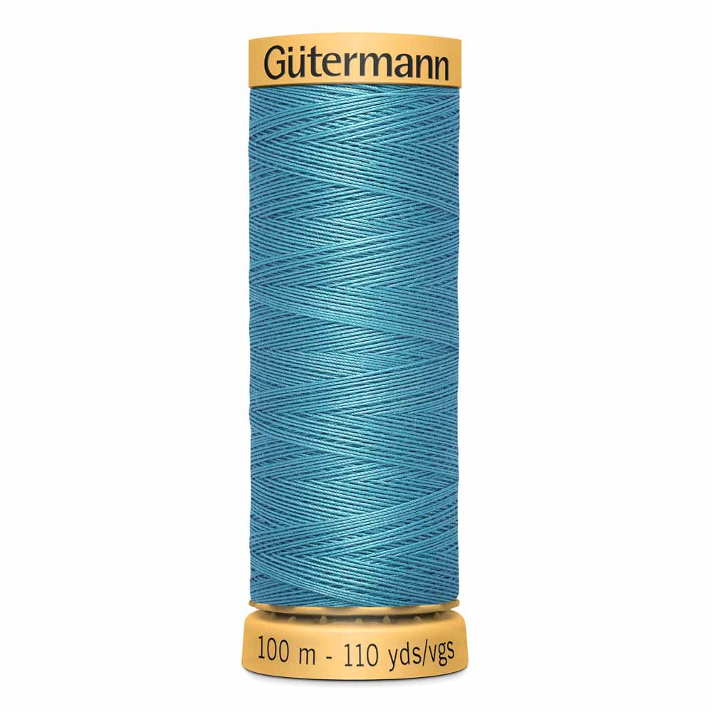 GÜTERMANN Mercerized Cotton Sewing Thread 100m, Peacock