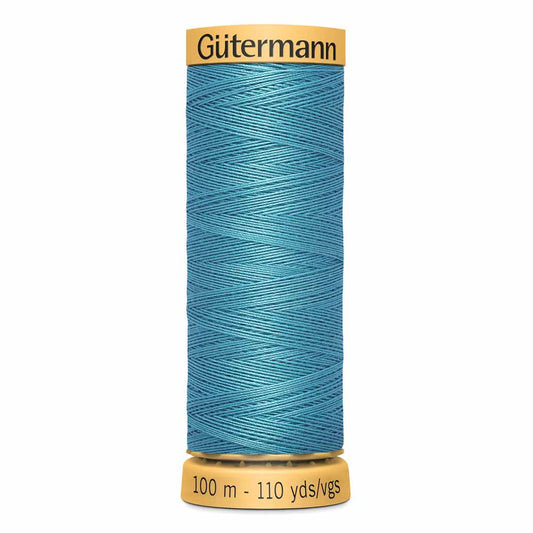 GÜTERMANN Mercerized Cotton Sewing Thread 100m, Peacock