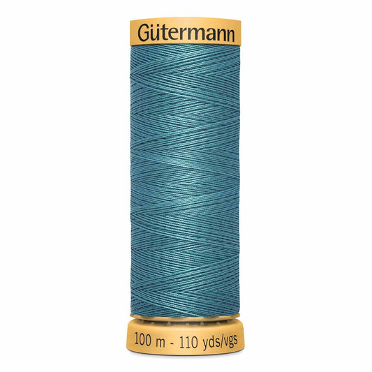 GÜTERMANN Natural Cotton Thread C Ne 50 100 m (109 yd) - Nile Green 7544