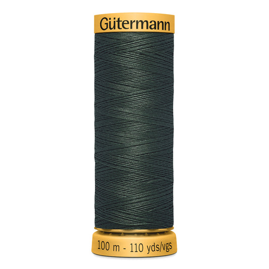 GÜTERMANN Natural Cotton Thread C Ne 50 100 m (109 yd) - Dusk 7548