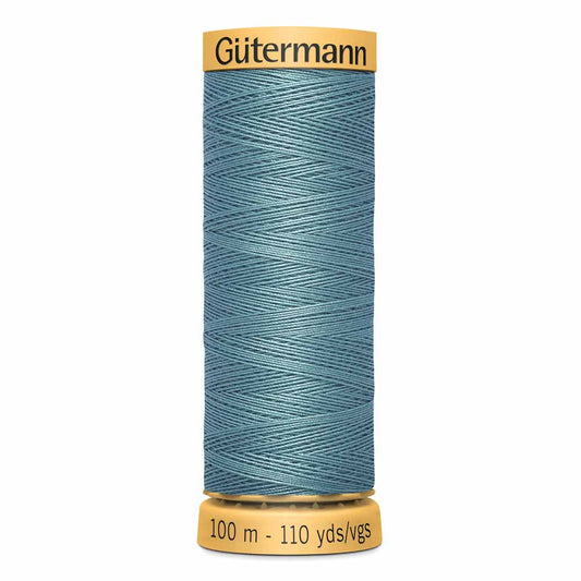 GÜTERMANN Natural Cotton Thread C Ne 50 100 m (109 yd) - Nile River Green 7620