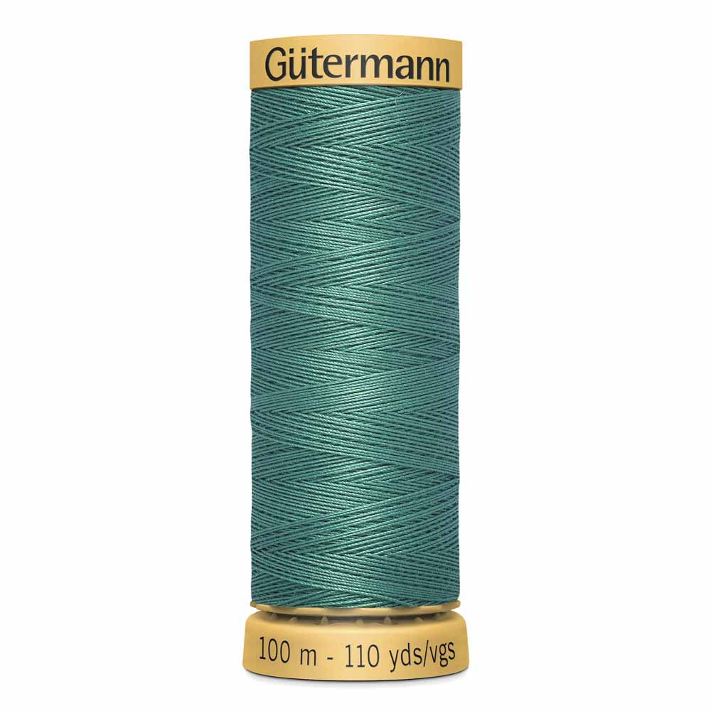 GÜTERMANN Natural Cotton Thread C Ne 50 100 m (109 yd) - Grass Green 7780