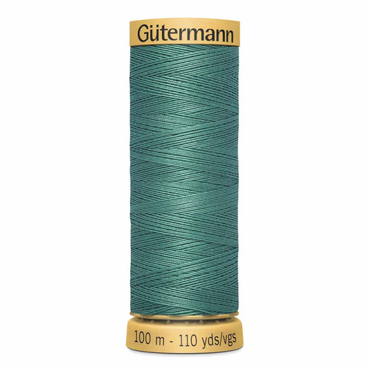 GÜTERMANN Natural Cotton Thread C Ne 50 100 m (109 yd) - Grass Green 7780