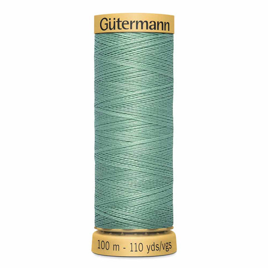 GÜTERMANN Cotton 50 Sewing Thread 50 wt 100 m (109 yd) - Spring Green