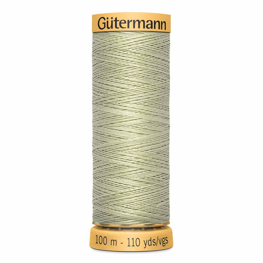 GÜTERMANN Cotton 50 Sewing Thread 50 wt 100 m (109 yd) - Leafy Green
