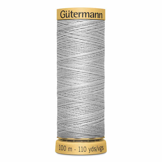 GÜTERMANN Natural Cotton 50wt Thread 100 M - Mist Green