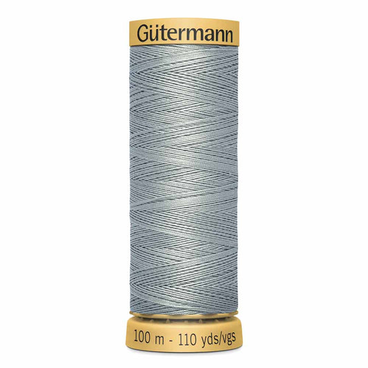GÜTERMANN Natural Cotton 50wt Thread 100 M - Slate On