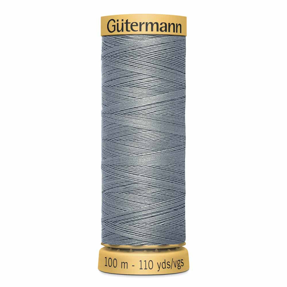 GÜTERMANN Natural Cotton 50wt Thread 100 M - Greymore
