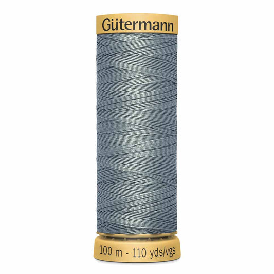 GÜTERMANN Natural Cotton 50wt Thread 100 M - Slate