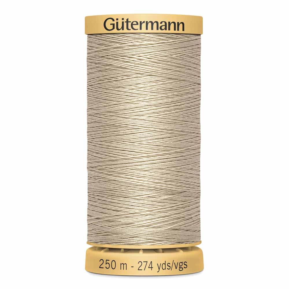GÜTERMANN Mercerized Cotton Thread 50Wt 250 m (273 yd) - Boot Brown