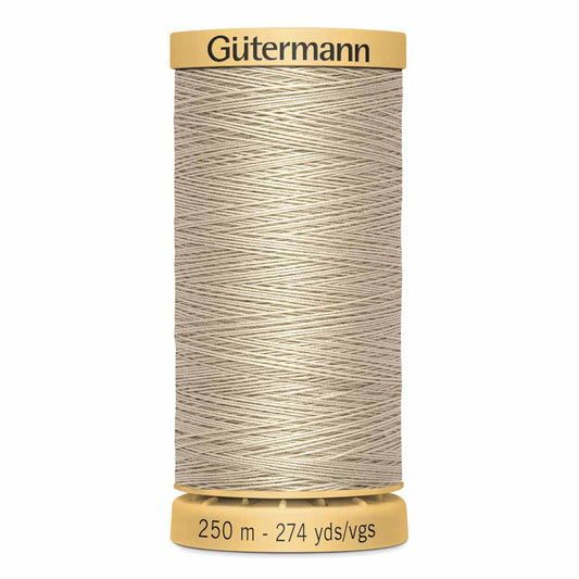 GÜTERMANN Mercerized Cotton Thread 50Wt 250 m (273 yd) - Boot Brown