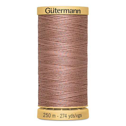 GÜTERMANN Mercerized Cotton Thread 50Wt 250 m (273 yd) - Mauve