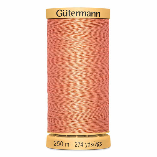 GÜTERMANN Mercerized Cotton Thread 50Wt 250 m (273 yd) - Old Rose
