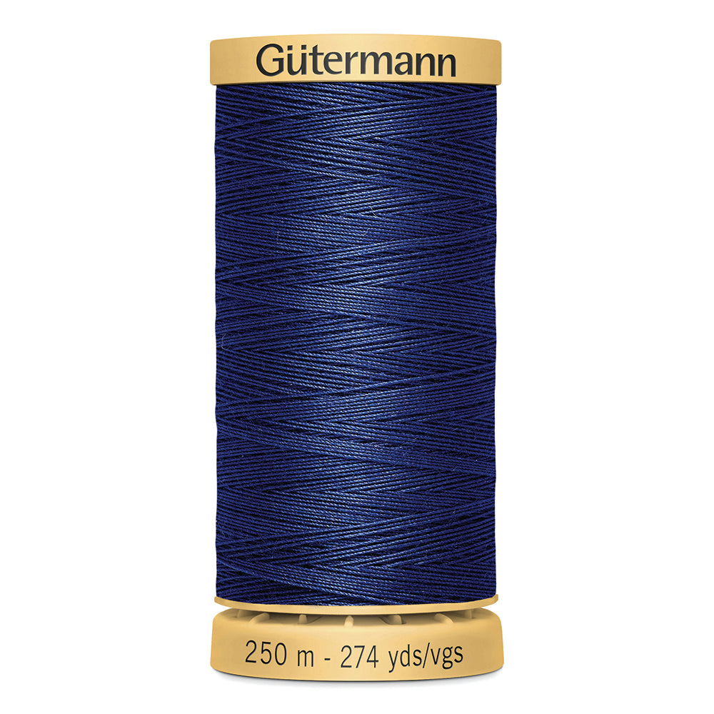 GÜTERMANN Cotton 50wt Thread 250m - Light navy