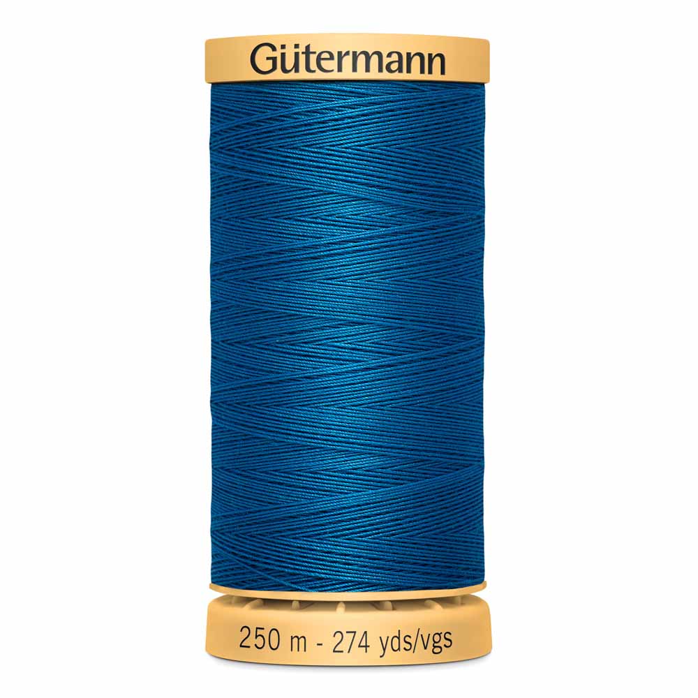 GÜTERMANN Cotton 50wt Thread 250m - Jay Blue