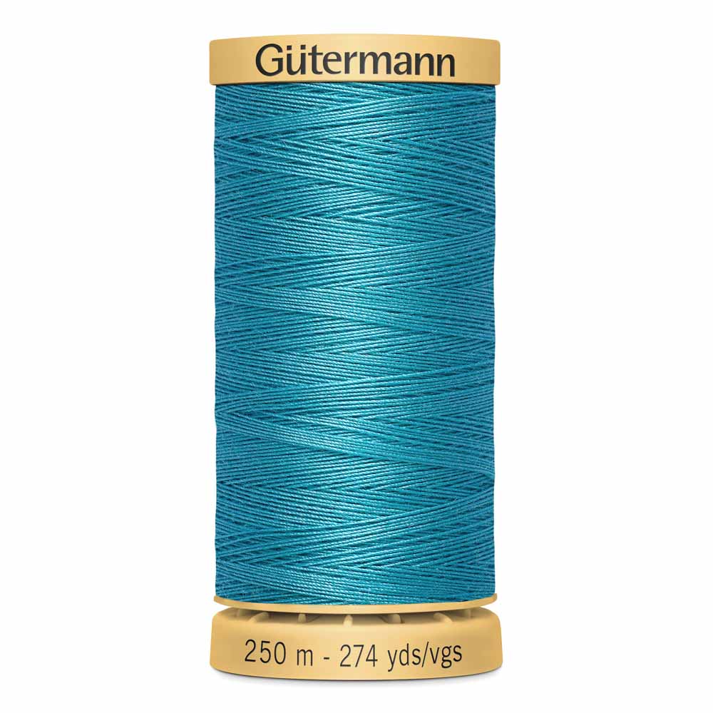 GÜTERMANN Cotton 50wt Thread 250m - Med. Blue