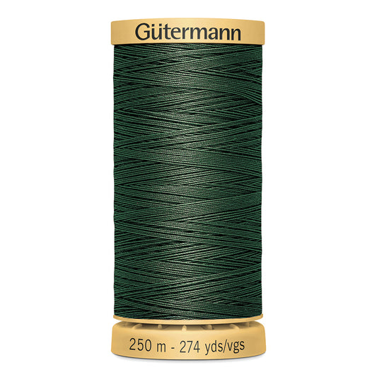 GÜTERMANN Cotton 50wt Thread 250m - Ivy Green