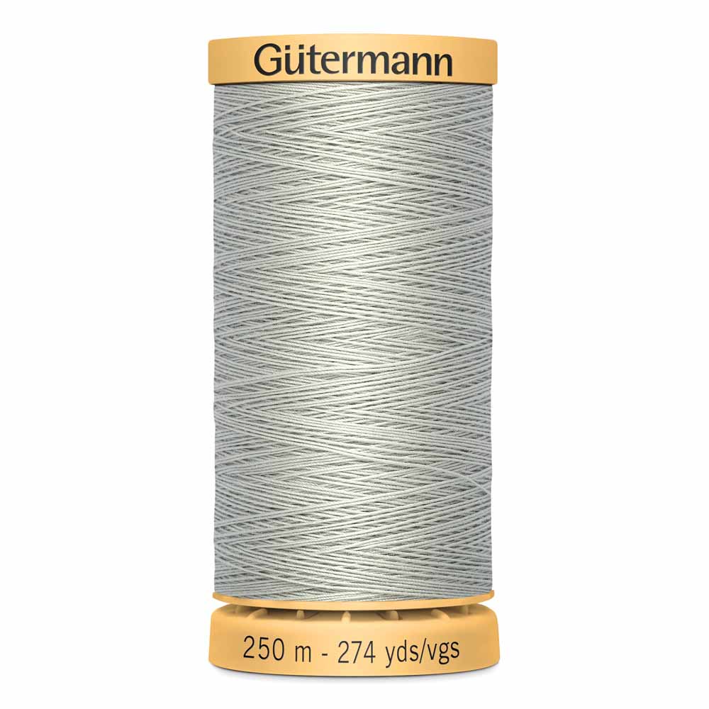 GÜTERMANN Cotton 50wt Thread 250m - Lt. Slate