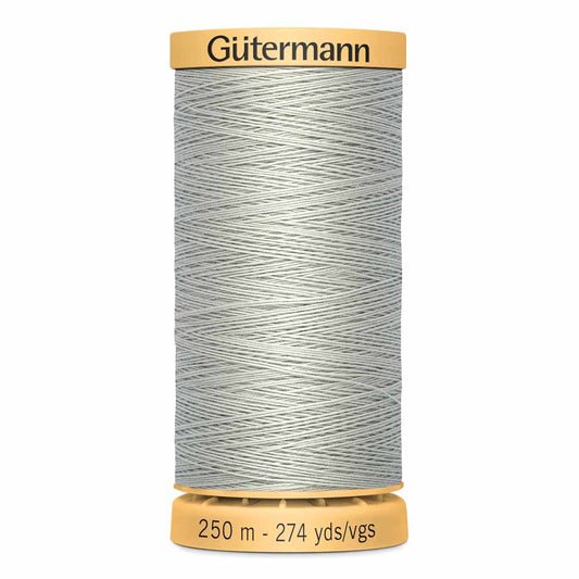 GÜTERMANN Cotton 50wt Thread 250m - Lt. Slate