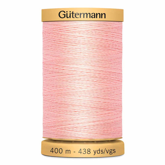 GÜTERMANN Cotton 50wt Thread 400m - Pink