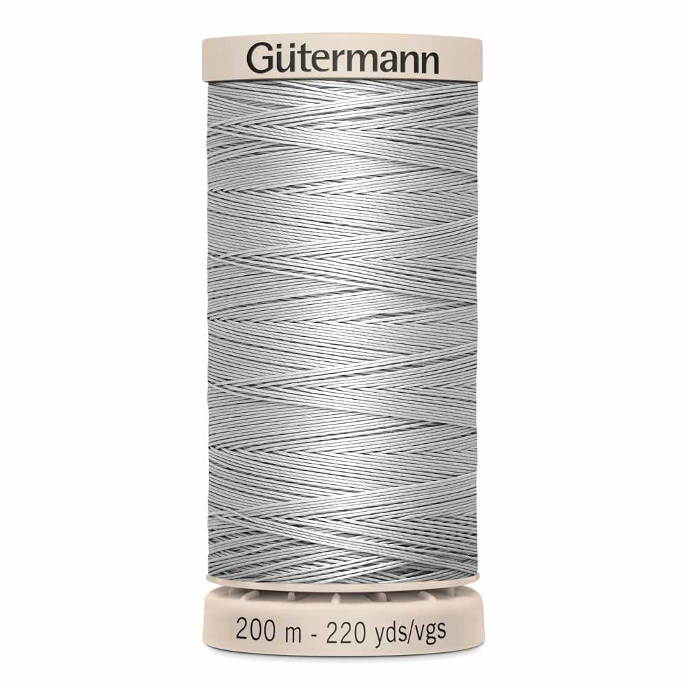 GÜTERMANN Hand Quilting 50wt Thread 200m - Light Grey