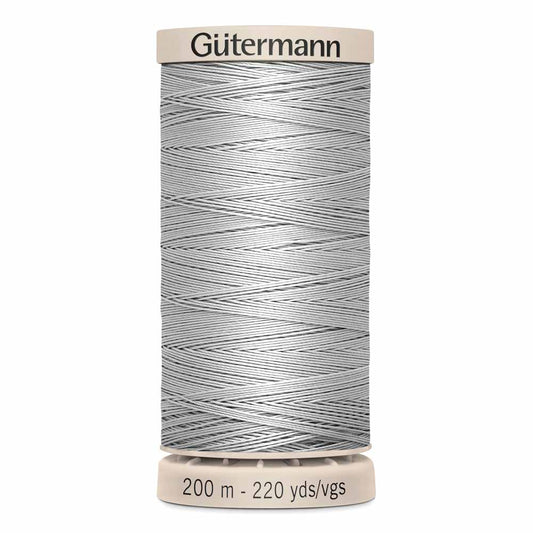 GÜTERMANN Hand Quilting 50wt Thread 200m - Light Grey