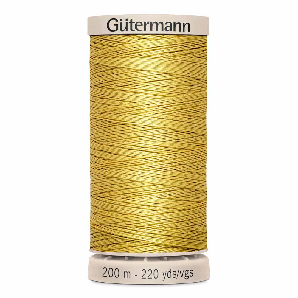 GÜTERMANN Hand Quilting 50wt Thread 200m - Yellow