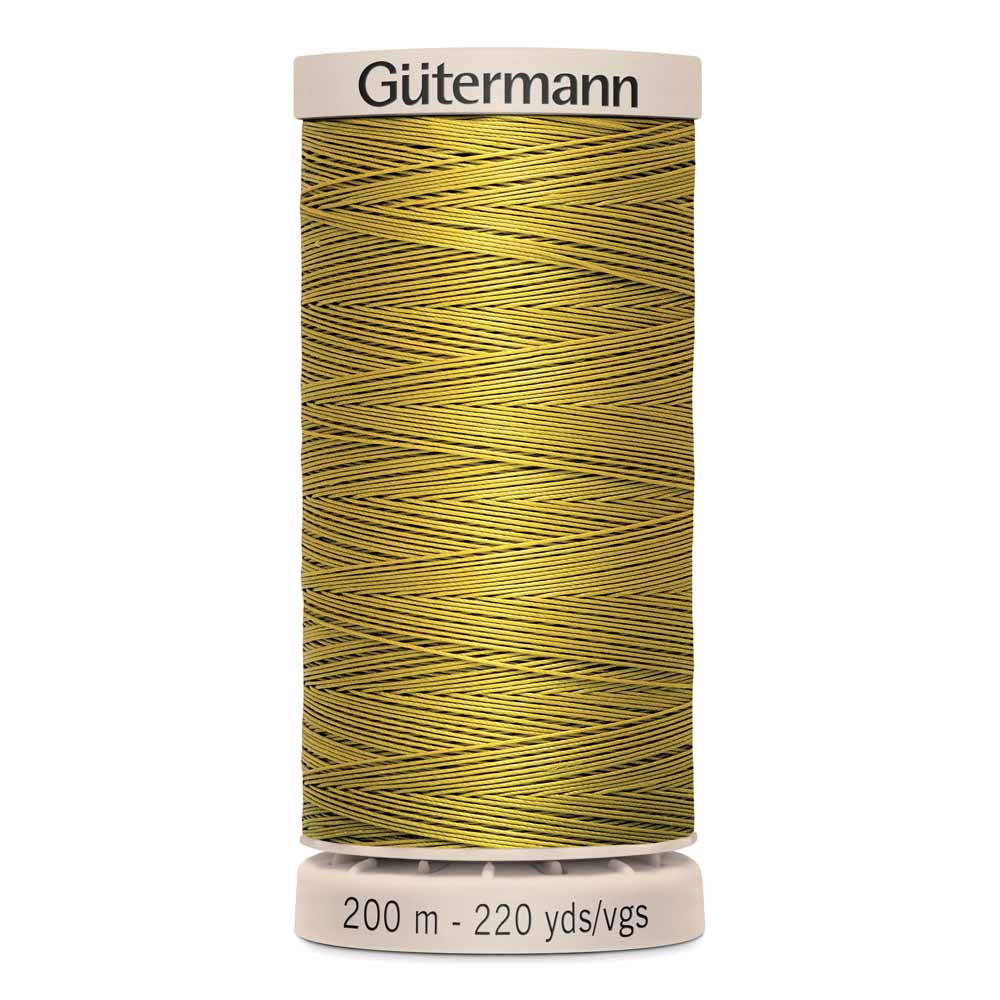 GÜTERMANN Hand Quilting 50wt Thread 200m - Old Gold
