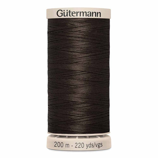GÜTERMANN Hand Quilting 50wt Thread 200m - Chocolate