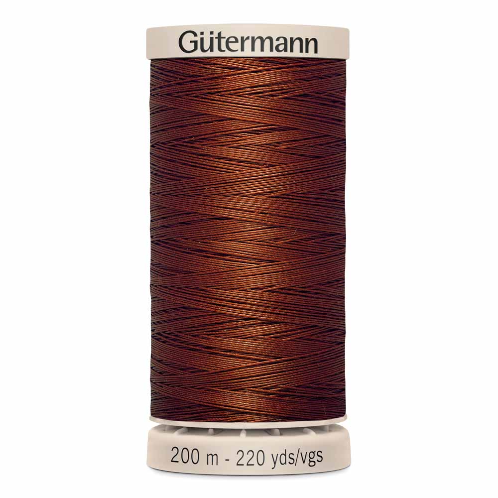 GÜTERMANN Hand Quilting 50wt Thread 200m - Rust