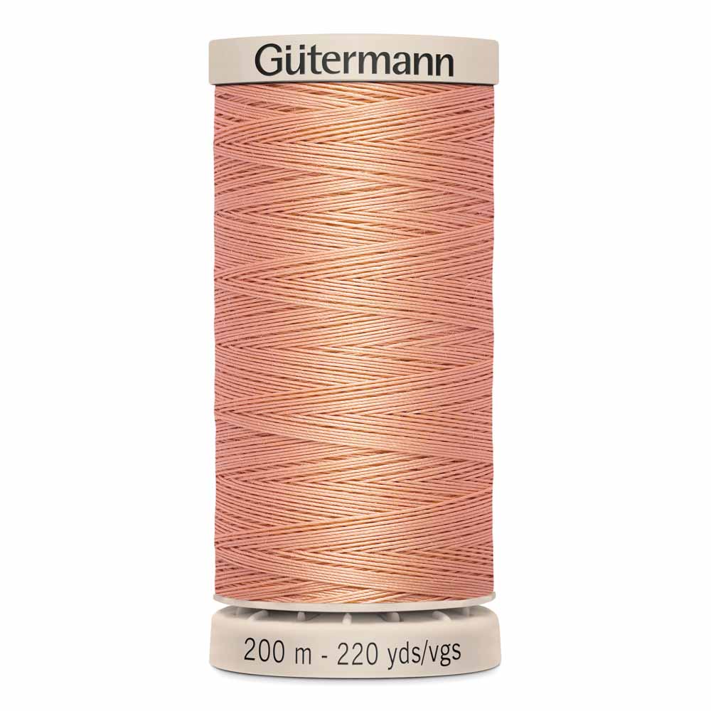 GÜTERMANN Hand Quilting 50wt Thread 200m - Peach