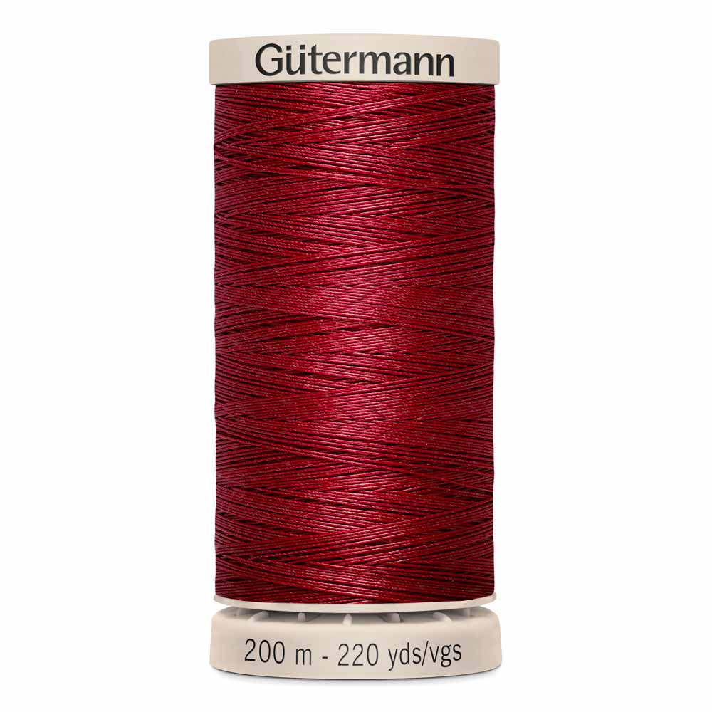 GÜTERMANN Hand Quilting 50wt Thread 200m - Cranberry