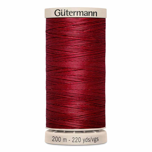 GÜTERMANN Hand Quilting 50wt Thread 200m - Cranberry
