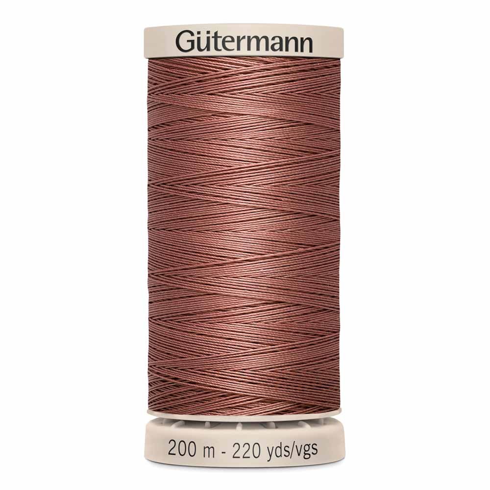 GÜTERMANN Hand Quilting 50wt Thread 200m - Dk. Rose